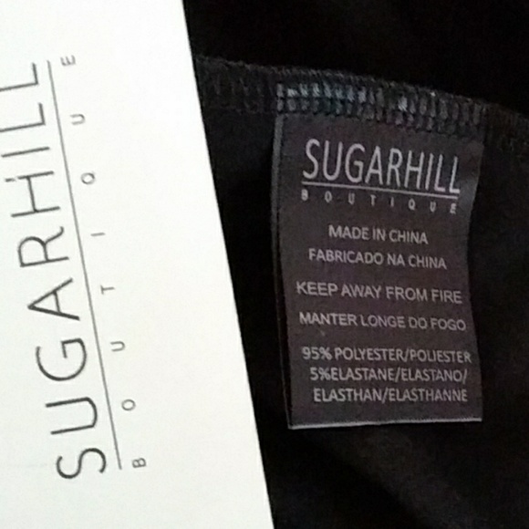 Modcloth Sugarhill Boutique Black Dress Sz 4 - Picture 6 of 7